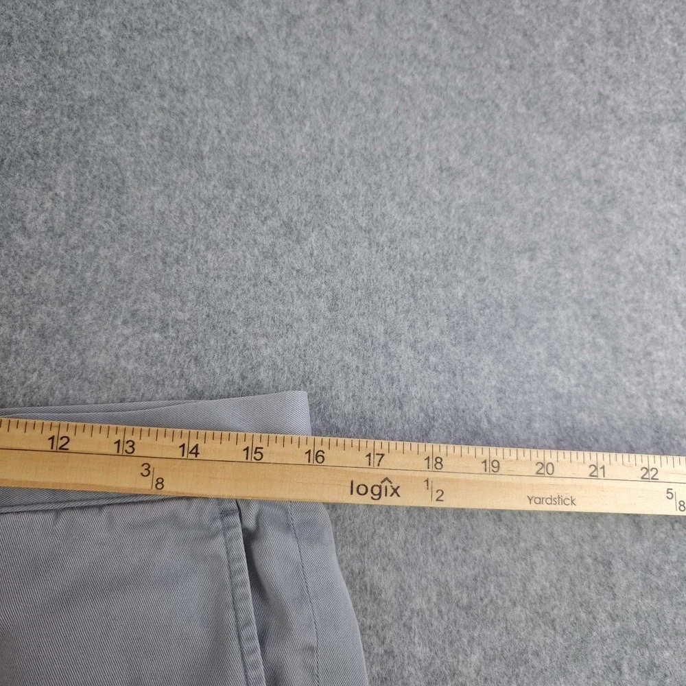 Polo Ralph Lauren Chino Pants Mens 32x30 Gray / Blue Solid Classic Fit Straight